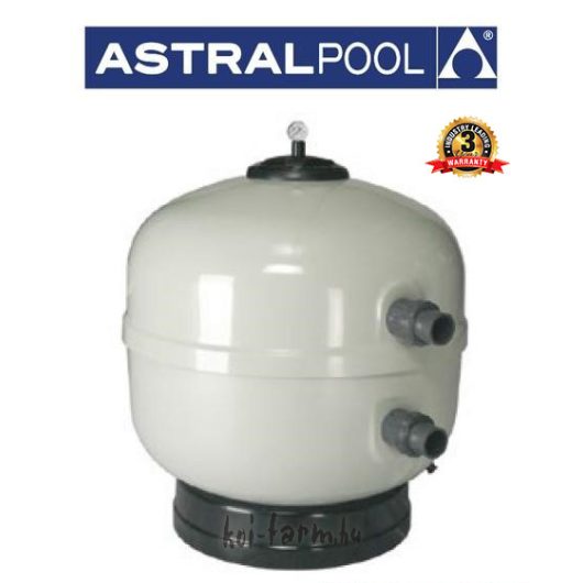 AstralPool Aster szűrőtartály D750 oldal szelepes 2" csatlakozás