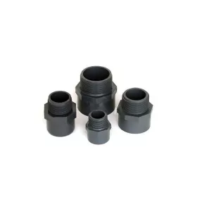 PVC külső menetes toldás 63mm x 2"