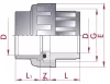 Cepex PVC hollander D50  16 bar