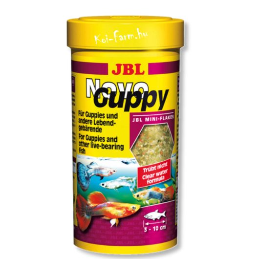 JBL NovoGuppy 100 ml - guppi - elevenszülő hal eleség