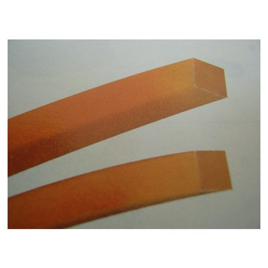 Fűnyíró damil, négyzetmetszet, narancssárga, D1,3 mm x 15 m