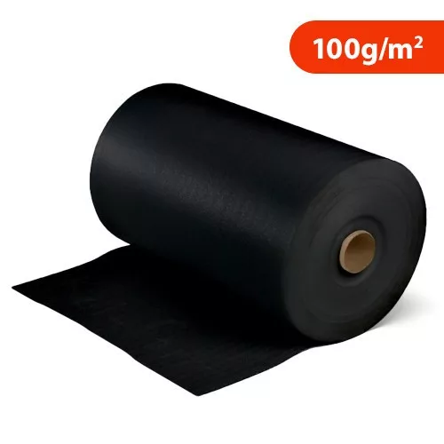 Geotextília 100 g/m2 - 5 x 5 m (25m2) - egész tekercs