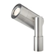   Kerti spotlámpa, Nova 5, ezüst, fehér LED lámpával, 180 x 120 x 100 mm, LightPro