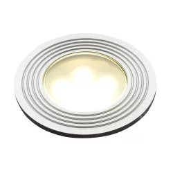   Kerti talajlámpa, Doba R2, ezüst, fehér LED lámpával, 45 x 75 mm, LightPro