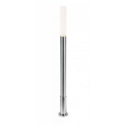   Kerti állólámpa, Nodin, ezüst, fehér LED lámpával, 1020 x 105 x 105 mm, LightPro
