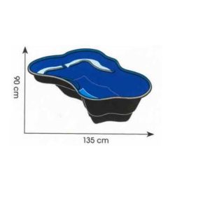 Előregyártott tómeder IRIS SII 240 liter Ubbink