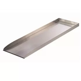   Wolga vízeséselem Egyenes rozsdamentes acél 103x30x44 cm, Ubbink