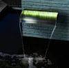 Nevada vízeséselem rozsdamentes acél LED világítással 60 cm