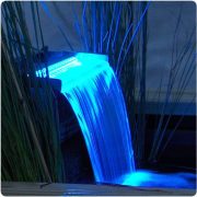 LED fénysor kerti tó vízesésekhez kék 60 cm, Ubbink