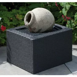   Acqua Arte Wicker 4 takarófal csobogókhoz 35 x 51 x 45 cm, Ubbink 1-2 hét