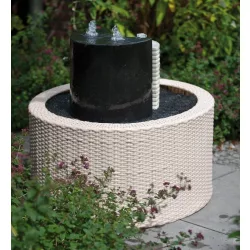   Acqua Arte Wicker 3 takarófal csobogókhoz D72,5 cm, Ubbink 1-2 hét