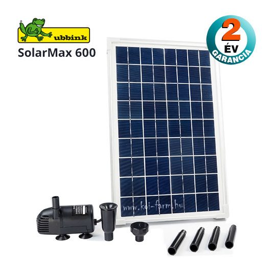Ubbink Solarmax 600 napalemes szökőkút szivattyú