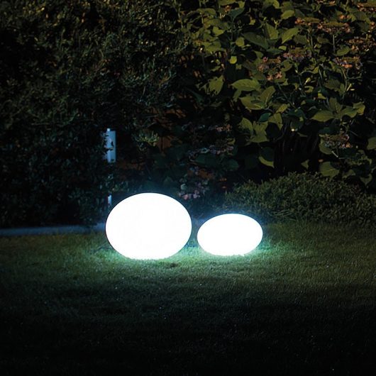 Kerti dekorlámpa, Deco 1, fehér, RGB LED lámpával, 170 x 280 x 280 mm, LightPro
