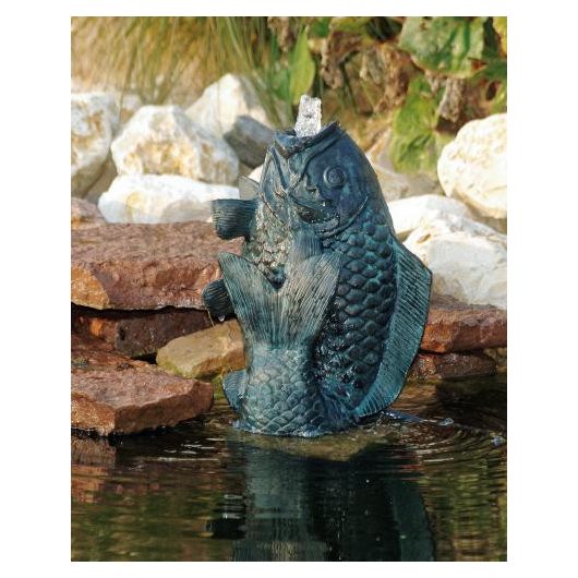 Vízköpő hal Koi, 37 cm