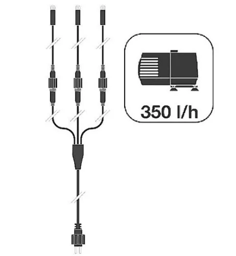 Acqua Arte Vernier csobogó szett