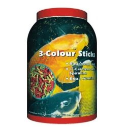 Lebegő, pálcikás, háromszínű haleledel, 1500ml, Velda