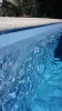 ELBE Supra Dove blue medence fólia 1.5 mm 165 cm széles szöveterősített akril bevonattal ár/ m2