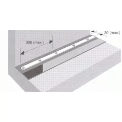   Segédanyag Elevate ( Volt Firestone ) EPDM gumifóliához Termination Bar R
