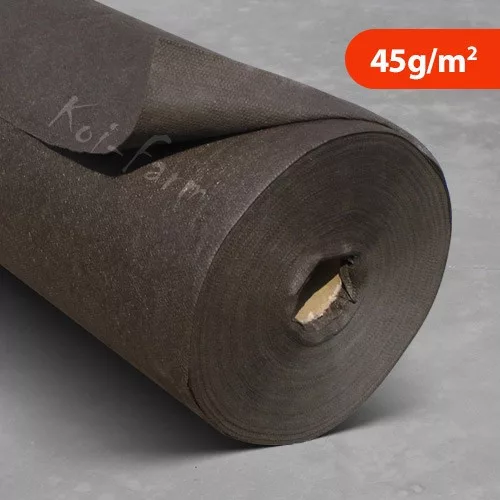 Geotextília barna színű 45 g/m2 1,6 x 100 m