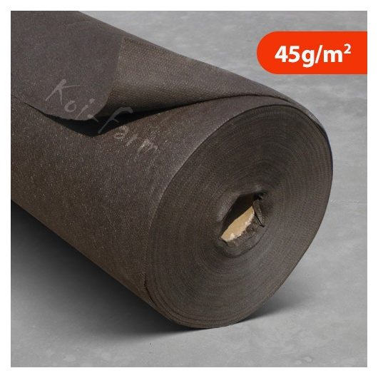 Geotextília barna színű 45 g/m² 1,6 x 25 m