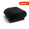 Geotextil 260 g/m2 4,0 m széles fekete / m2
