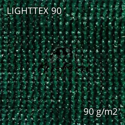 Árnyékoló háló, belátásgátló LIGHTTEX90 1,5 mx50m zöld