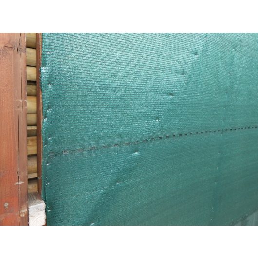 Árnyékoló háló, belátásgátló GOLDTEX230 1,8 m x 25 m zöld