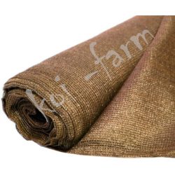   Barna Árnyékolóháló, belátásgátló BROWNTEX160 1 m x 50 m