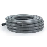  PVC szürke flexibilis cső  D20-16mm egész tekercs (25m) ár/méter