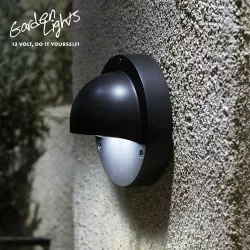   Garden Lights Deimos Black kerti LED fali lámpa szett - Utolsó darabok