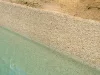 CGT AquaSense Golden Riviera 3D medencefólia - 1,8 mm, 1,65 m széles ár/m2