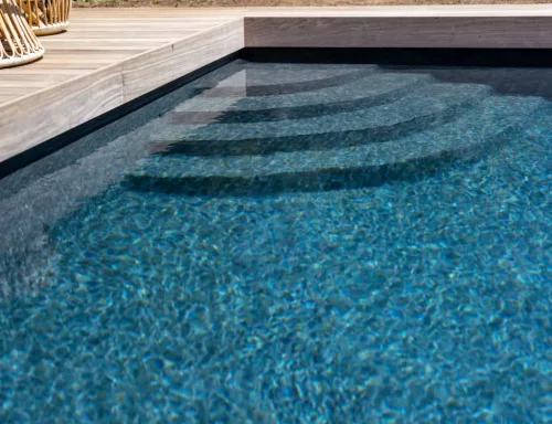 CGT AquaSense Black Slate 3D medencefólia - 1,8 mm, 1,65 m széles ár/m2