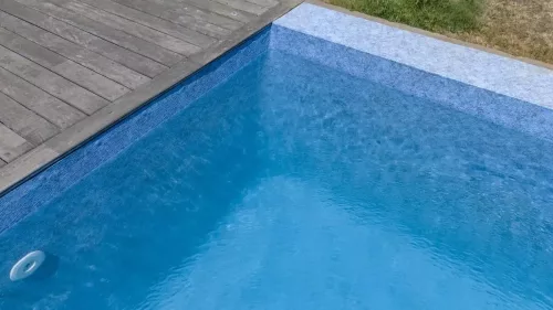 CGT AquaSense Granit Blue 3D medencefólia - 1,8 mm, 1,65 m széles ár/m2