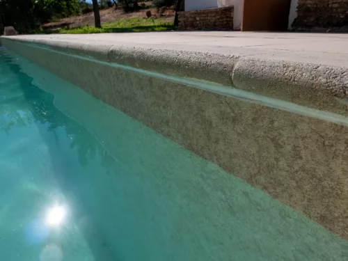 CGT AquaSense Granit Sand 3D medencefólia - 1,8 mm, 1,65 m széles ár/m2