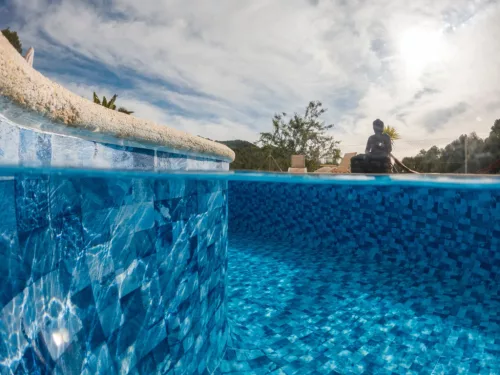 CGT AquaSense Signature Fidji French Coast 3D medencefólia - 1,8 mm, 1,65 m széles ár/m2