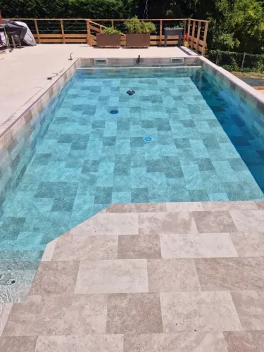 CGT AquaSense Signature Imperial Sand 3D medencefólia - 1,8 mm, 1,65 m széles ár/m2