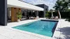 CGT Aquastone Caribbean Green 3D medencefólia - 1,8 mm, 1,65 m széles ár/m2