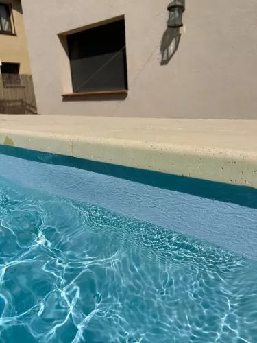 CGT Aquastone Világoskék 3D medencefólia - 1,8 mm, 1,65 m széles ár/m2