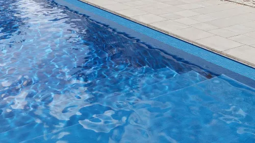 CGT Aquastone Nordic kék 3D medencefólia - 1,8 mm, 1,65 m széles ár/m2