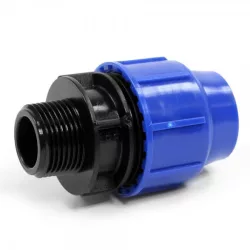 KPE átmenet Külső menetes 32mm