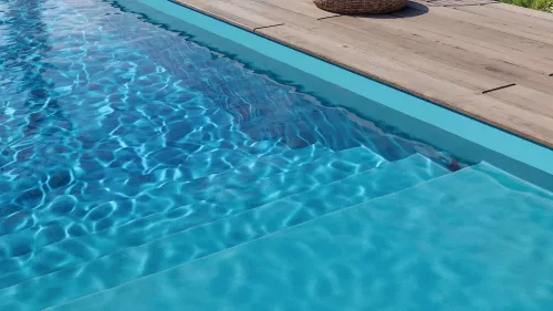 CGT Aquacolor Adriakék medencefólia - 1,5 mm, 1,65 m széles ár/m2