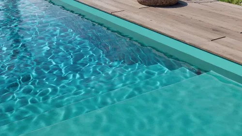 CGT Aquacolor Karibi Zöld medencefólia - 1,5 mm, 1,65 m széles ár/m2