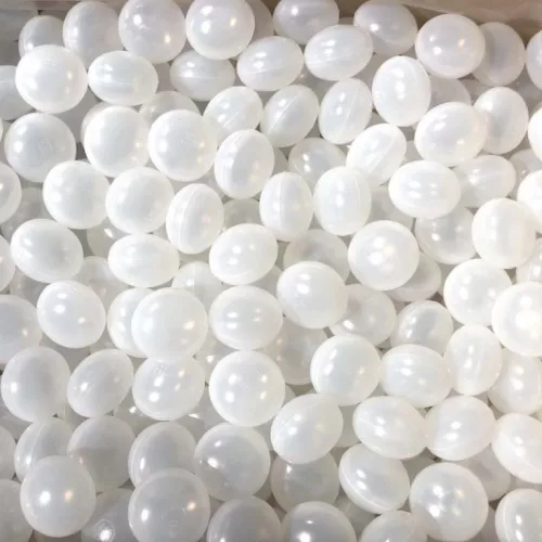 Tó takaró labda ovális Scrubberfill 50/38 mm (átlátszó)
