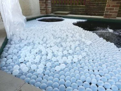 Tó takaró labda Cover Ball 60 mm (átlátszó)