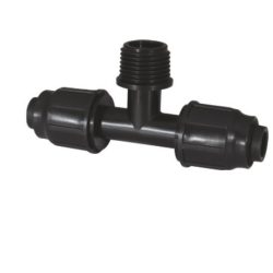    LPE T-idom 20mm x 3/4" x 20mm KM kúpos IT - Külső menetes