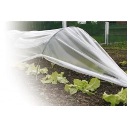   Átlátszó polietilén termesztő alagút 2x5m 50mikron (7gyűrűvel  2rögzítővel és kötözőkkel)