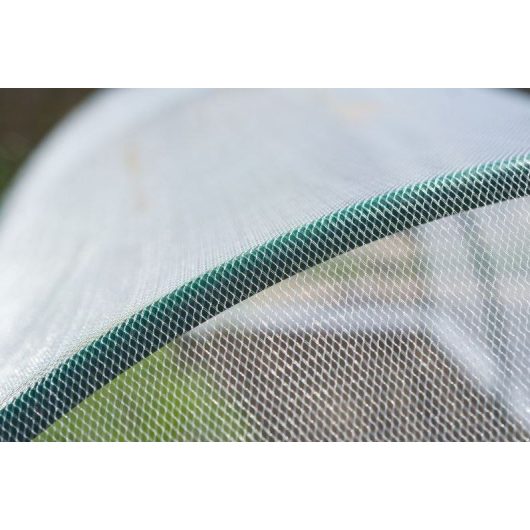 Rovar elleni védőháló zöldségeskertekhez  2x10m átlátszó   38g/m2