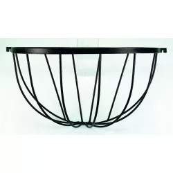 Virágtartó fali félkör 40 cm