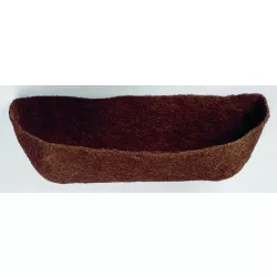 Kókuszkosár fali félkör 40 cm