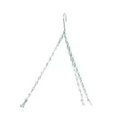 Galvanizált lánc fekete 45 cm